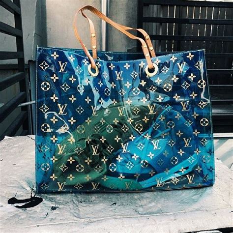 louis vuitton pvc beach bag